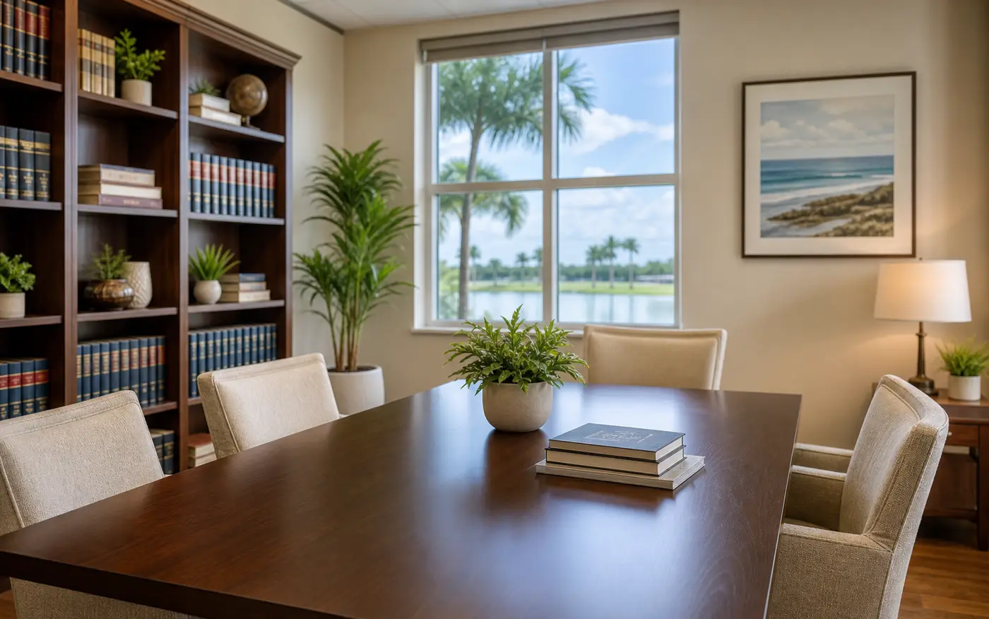Temporary editorial view of De La Vega Law immigration office in Port St. Lucie; real photos coming soon