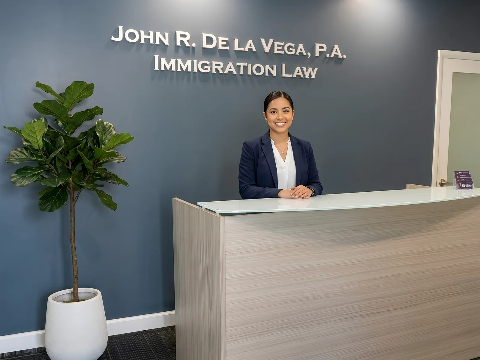 De La Vega Law reception in Miami
